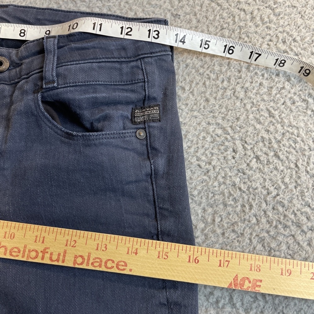 G-STAR New Radar H.W. Skinny Jeans Womens W26/L32 (Tag)Dark Blue Denim Stretchy - Picture 12 of 16